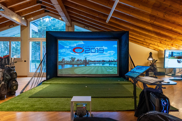 Mastering the Perfect Set-Up: How High Should Your Ceiling Be for a Golf Simulator?