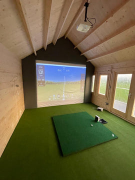 How much room do you need for a golf simulator?