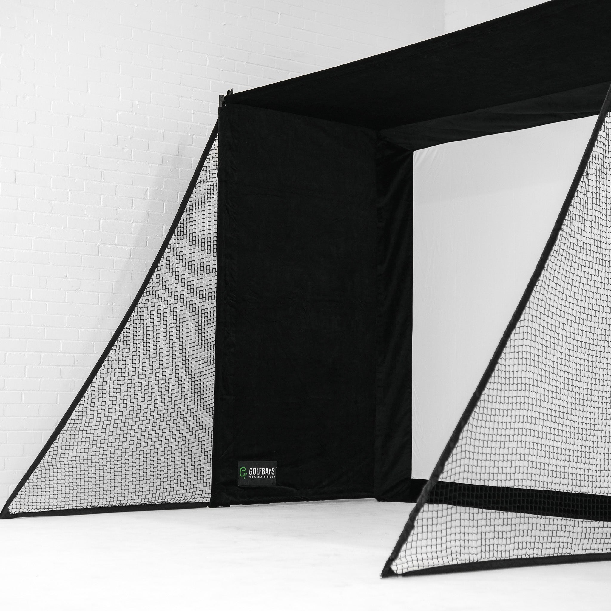 Flightscope Simulator Dimensions Flightscope Mevo Gen 2 SimBox Home Golf Simulator Full Package