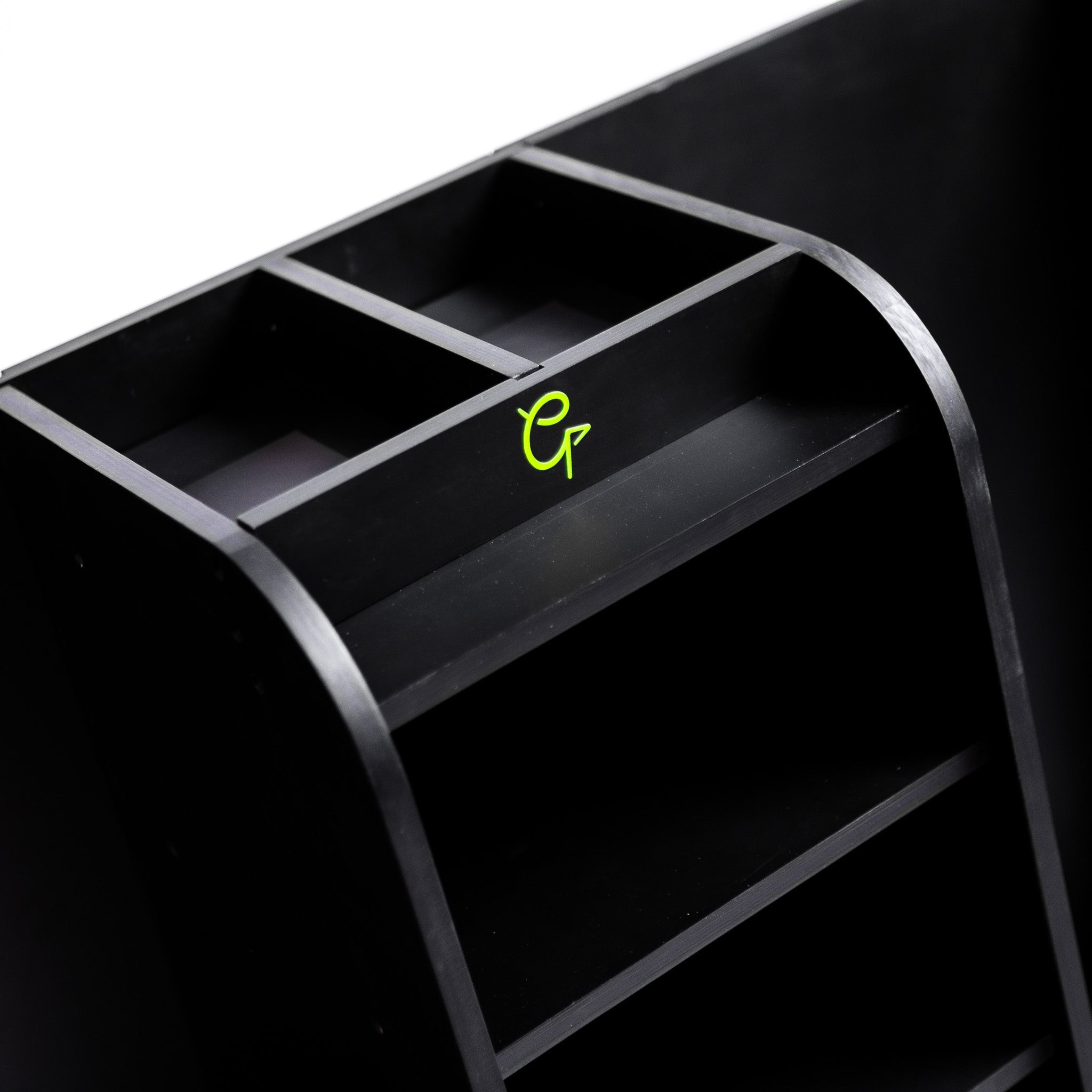 Golfbays Premium Dual Bag Stand Wooden (Black)