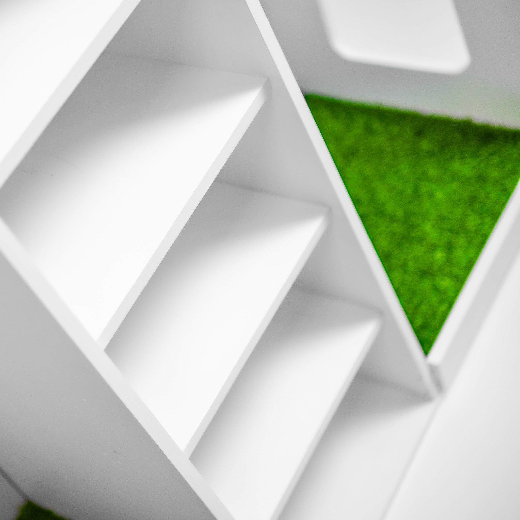 Golfbays Premium Dual Bag Stand Wooden (White)