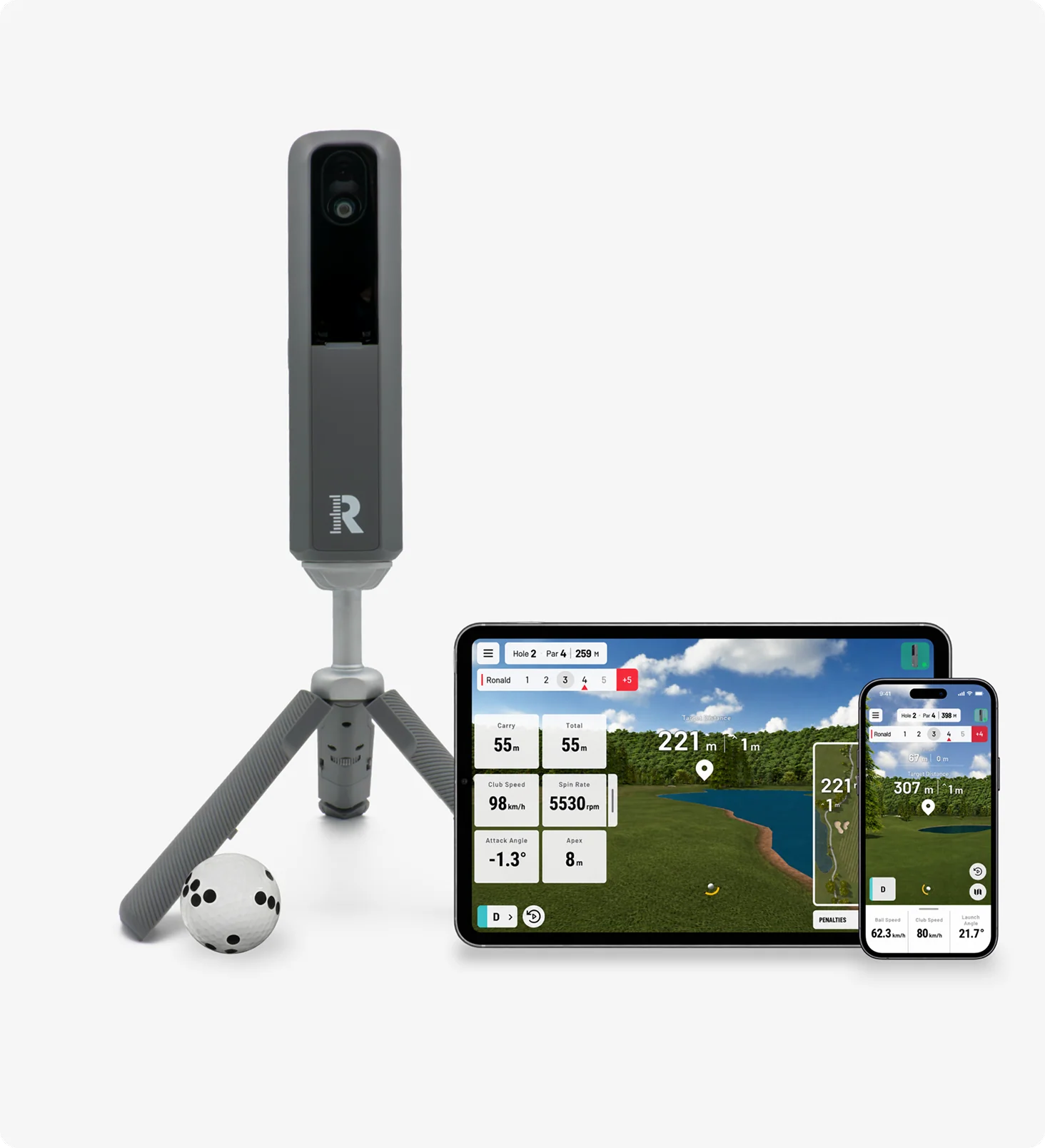 Rapsodo MLM2XPRO Portable Launch Monitor & Golf Simulator