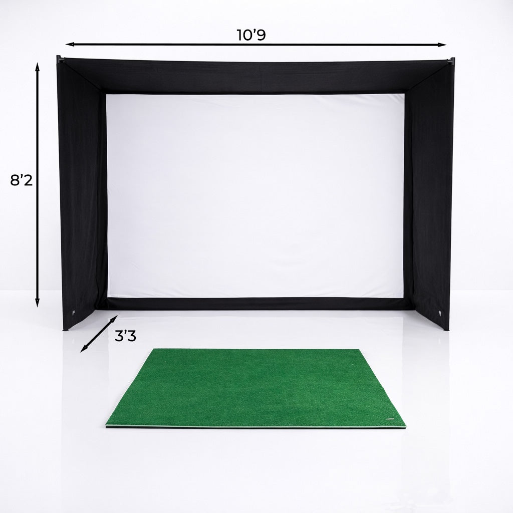 GolfBays EasySim Golf Simulator Enclosure