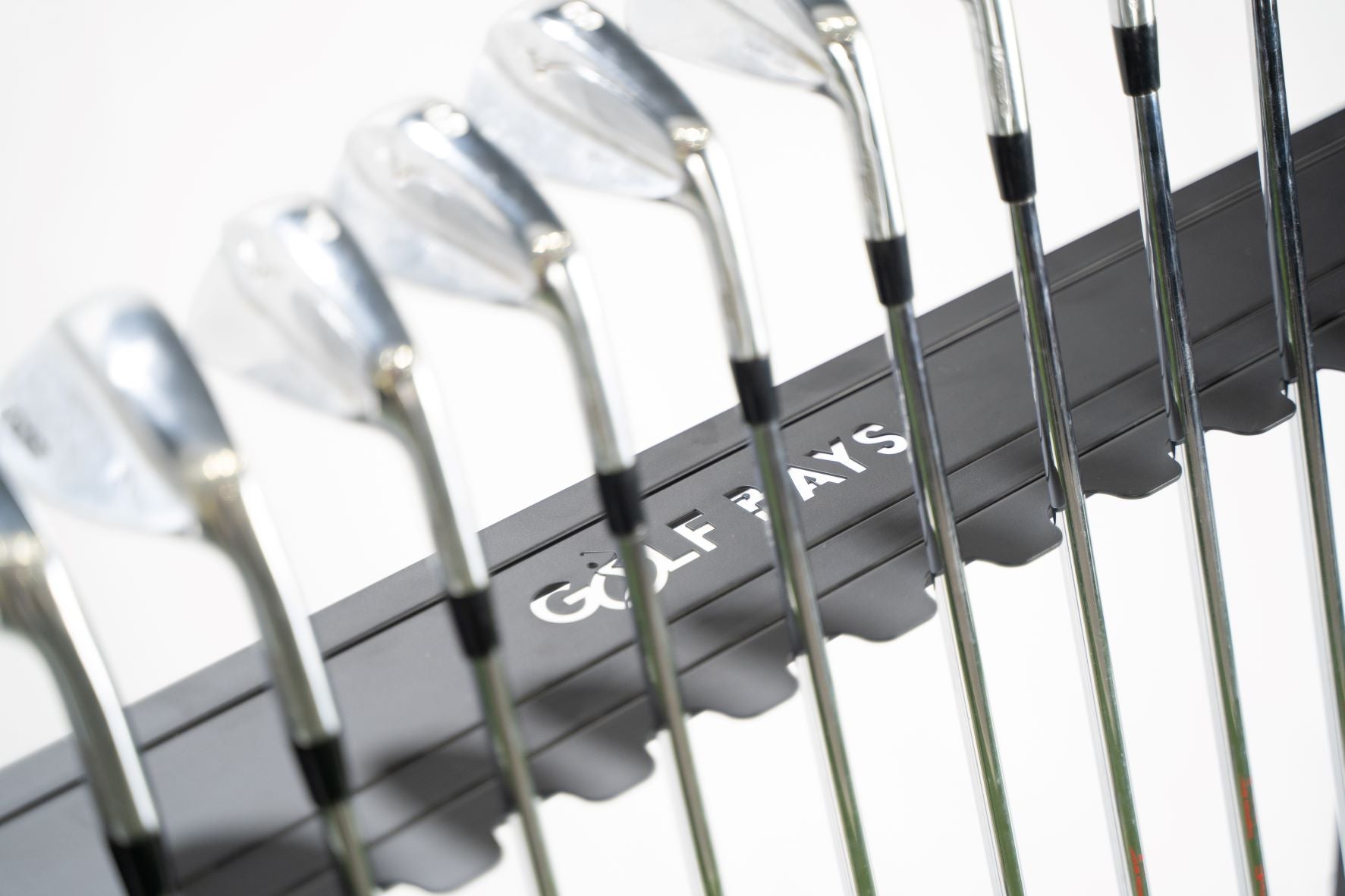 GolfBays Golf Club Storage Rack, Holds 14 Clubs, Indoor Equipment Stor